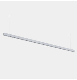 LedsC4 - Luminaria lineal Infinite Slim continuidad colgante 2800mm 71.4 4000K CRI 90 ON-OFF anodizado gratado IP40 7760lm