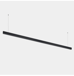 LedsC4 - Luminaria lineal Infinite Slim continuidad colgante 2800mm 71.4 4000K CRI 90 DALI-2/PUSH negro IP40 7760lm
