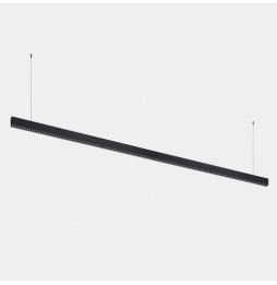 LedsC4 - Luminaria lineal Infinite Slim continuidad colgante 2800mm 71.4 4000K CRI 90 DALI-2/PUSH negro IP40 7760lm