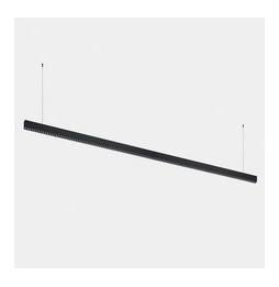 LedsC4 - Luminaria lineal Infinite Slim continuidad colgante 2800mm 71.4 4000K CRI 90 DALI-2/PUSH negro IP40 7760lm