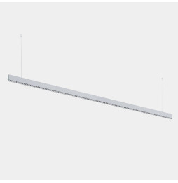 LedsC4 - Luminaria lineal Infinite Slim continuidad colgante 2800mm 71.4 4000K CRI 90 ON-OFF anodizado gratado IP40 9160lm