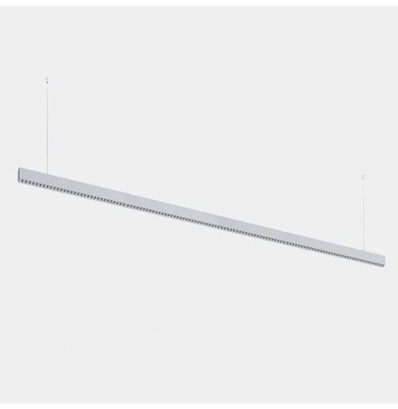 LedsC4 - Luminaria lineal Infinite Slim continuidad colgante 2800mm 71.4 4000K CRI 90 ON-OFF anodizado gratado IP40 9160lm