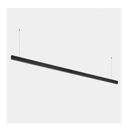 LedsC4 - Luminaria lineal Infinite Slim continuidad colgante 2800mm 71.4 4000K CRI 90 ON-OFF negro IP40 9160lm