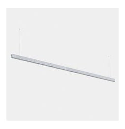 LedsC4 - Luminaria lineal Infinite Slim continuidad colgante 2800mm 71.4 4000K CRI 90 DALI-2/PUSH anodizado gratado IP40 9160lm