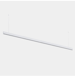 LedsC4 - Luminaria lineal Infinite Slim continuidad colgante 2800mm 71.4 4000K CRI 90 ON-OFF blanco IP40 9160lm