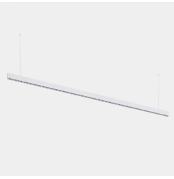 LedsC4 - Luminaria lineal Infinite Slim continuidad colgante 2800mm 71.4 4000K CRI 90 ON-OFF blanco IP40 9160lm