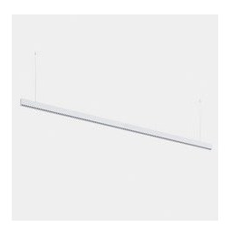 LedsC4 - Luminaria lineal Infinite Slim continuidad colgante 2800mm 71.4 4000K CRI 90 ON-OFF blanco IP40 9160lm