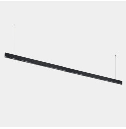 LedsC4 - Luminaria lineal Infinite Slim continuidad colgante 2800mm 71.4 4000K CRI 90 DALI-2/PUSH negro IP40 9160lm