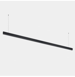 LedsC4 - Luminaria lineal Infinite Slim continuidad colgante 2800mm 71.4 4000K CRI 90 DALI-2/PUSH negro IP40 9160lm