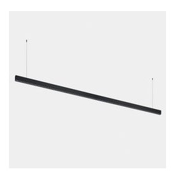 LedsC4 - Luminaria lineal Infinite Slim continuidad colgante 2800mm 71.4 4000K CRI 90 DALI-2/PUSH negro IP40 9160lm