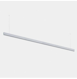 LedsC4 - Luminaria lineal Infinite Slim continuidad colgante 2800mm 71.4 3000K CRI 90 DALI-2/PUSH anodizado gratado IP40 7372lm