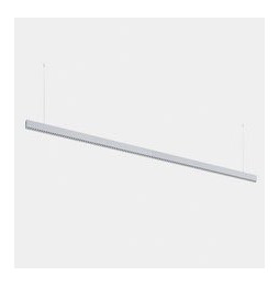 LedsC4 - Luminaria lineal Infinite Slim continuidad colgante 2800mm 71.4 3000K CRI 90 ON-OFF anodizado gratado IP40 8702lm