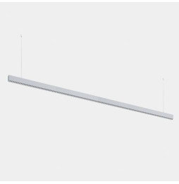 LedsC4 - Luminaria lineal Infinite Slim continuidad colgante 2800mm 71.4 3000K CRI 90 DALI-2/PUSH anodizado gratado IP40 8702lm