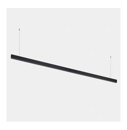 LedsC4 - Luminaria lineal Infinite Slim continuidad colgante 2800mm 71.4 3000K CRI 90 DALI-2/PUSH negro IP40 8702lm