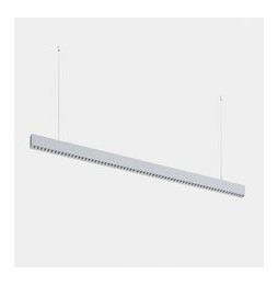 LedsC4 - Luminaria lineal Infinite Slim continuidad colgante 1680mm 43.1 4000K CRI 90 DALI-2/PUSH anodizado gratado IP40 5496lm