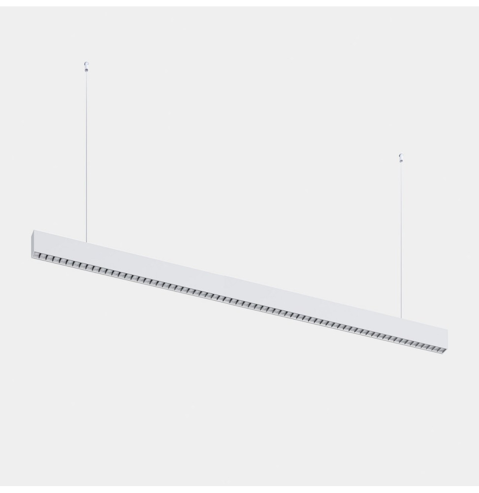 LedsC4 - Luminaria lineal Infinite Slim continuidad colgante 1680mm 43.1 4000K CRI 90 DALI-2/PUSH blanco IP40 5496lm LedsC4 - Luminaria lineal Infinite Slim continuidad colgante 1680mm 43.1 4000K CRI 90 DALI-2/PUSH blanco IP40 5496lm