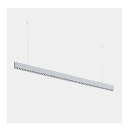 LedsC4 - Luminaria lineal Infinite Slim continuidad colgante 1680mm 43.1 3000K CRI 90 DALI-2/PUSH anodizado gratado IP40 5221lm