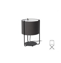 FARO - Pantalla DRUM diámetro 300x220x diámetro 300 antracita SM