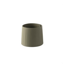 FARO - Pantalla encintada E27 diámetro 250x200x diámetro 200 verde oliva