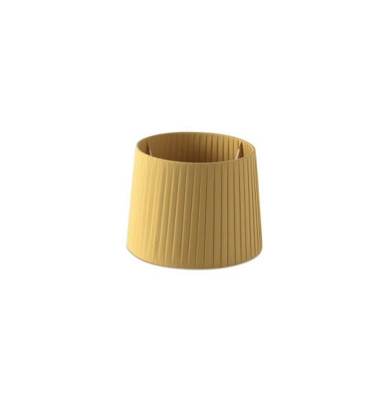 FARO - Pantalla encintada E27 diámetro 215x160x diámetro 190 amarillo