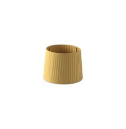 FARO - Pantalla encintada E27 diámetro 215x160x diámetro 190 amarillo