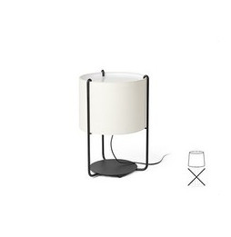FARO - Pantalla DRUM diámetro 300x220x diámetro 300 beige SM