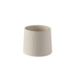 FARO - Pantalla encintada E27 diámetro 250x200x diámetro 200 beige