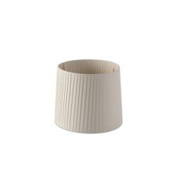 FARO - Pantalla encintada E27 diámetro 250x200x diámetro 200 beige