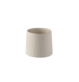 FARO - Pantalla encintada E27 diámetro 250x200x diámetro 200 beige