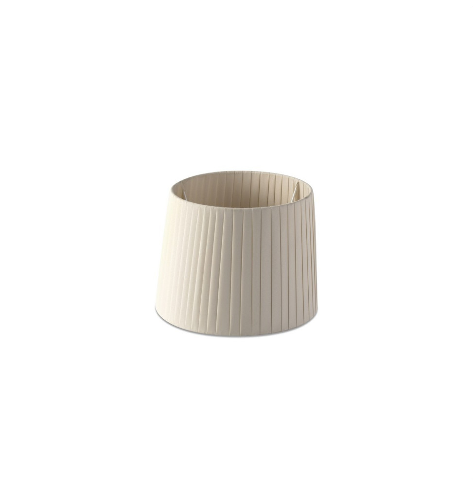FARO - Pantalla encintada E27 diámetro 215x160x diámetro 190 beige