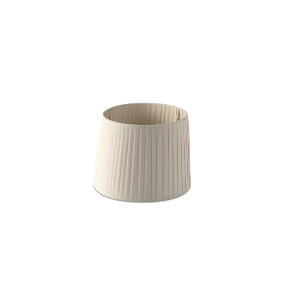FARO - Pantalla encintada E27 diámetro 215x160x diámetro 190 beige