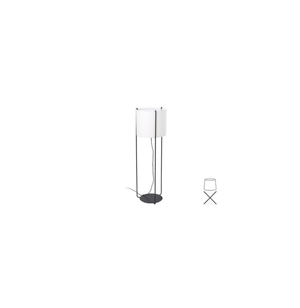 FARO - Pantalla E27 DRUM diámetro 400x335x diámetro 400 beige PS