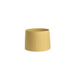 FARO - Pantalla encintada E27 diámetro 500x350x diámetro 450 amarillo + difusor