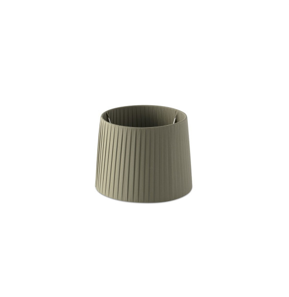 FARO - Pantalla encintada E27 diámetro 215x160x diámetro 190 verde oliva