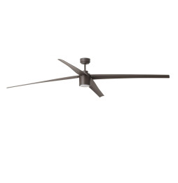 FARO - Ventilador ATTOS diámetro 2130mm marrón 4 palas LED 20W 3000K