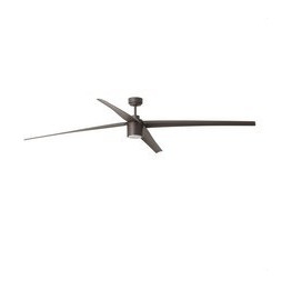 FARO - Ventilador ATTOS diámetro 2130mm marrón 4 palas LED 20W 3000K