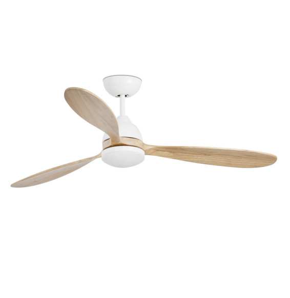 FARO - Ventilador POROS diámetro 1320mm blanco 3 palas 15W LED 2700 k