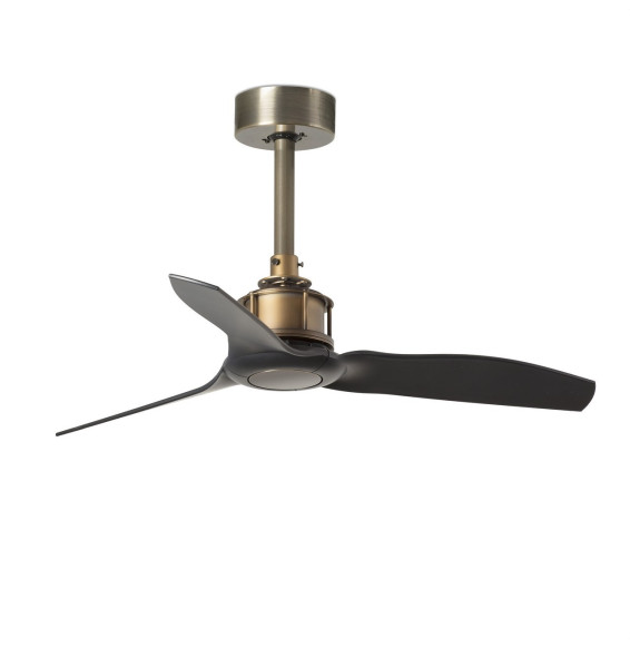 FARO - Ventilador JUST FAN XS diámetro 810mm oro viejo 3 palas negras
