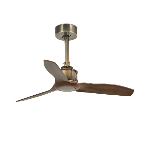 FARO - Ventilador JUST FAN XS diámetro 810mm oro viejo 3 palas madera