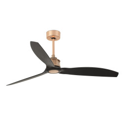 FARO - Ventilador JUST FAN diámetro 1280mm cobre 3 palas negras