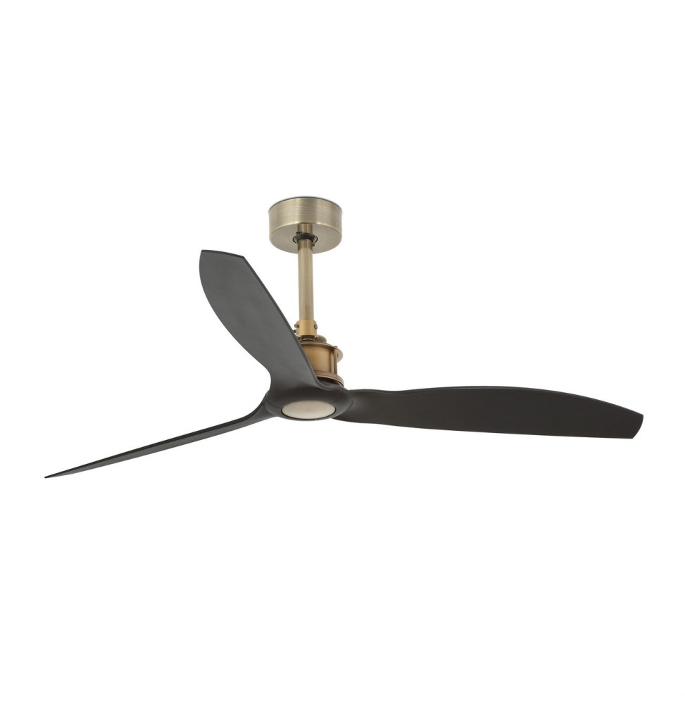 FARO - Ventilador JUST FAN diámetro 1280mm oro viejo 3 palas negras