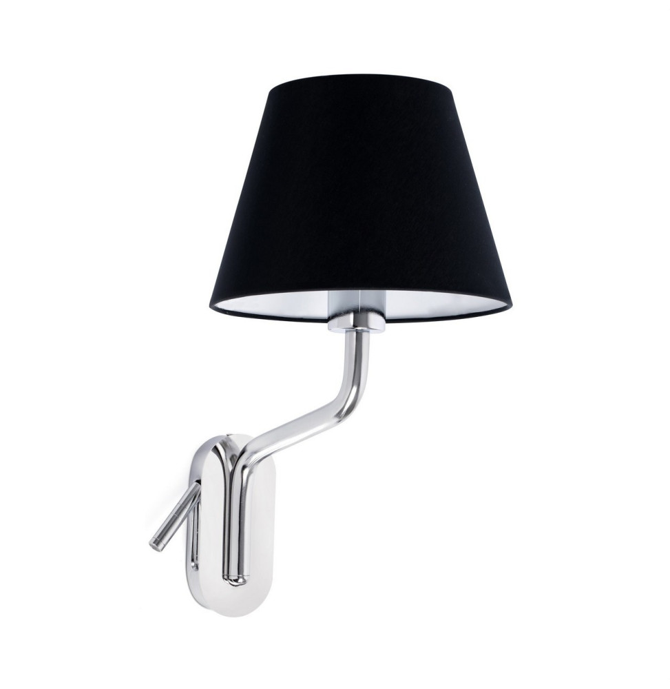 FARO - Aplique ETERNA cromo E27 15W lector derecha LED