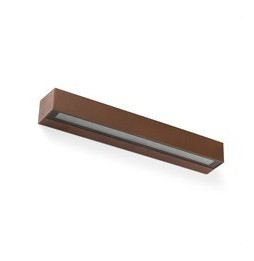 FARO - Aplique DORO-28 LED 2x14W 3000K marrón oxido