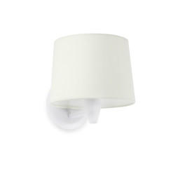 FARO - Aplique CONGA blanco E27 diámetro 215x160 blanco