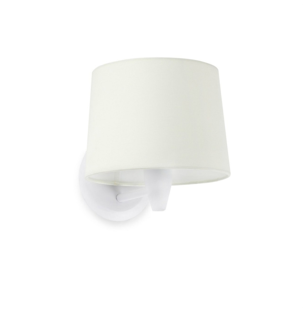 FARO - Aplique CONGA blanco E27 diámetro 215x160 blanco