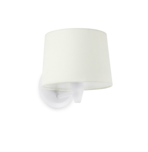 FARO - Aplique CONGA blanco E27 diámetro 215x160 blanco