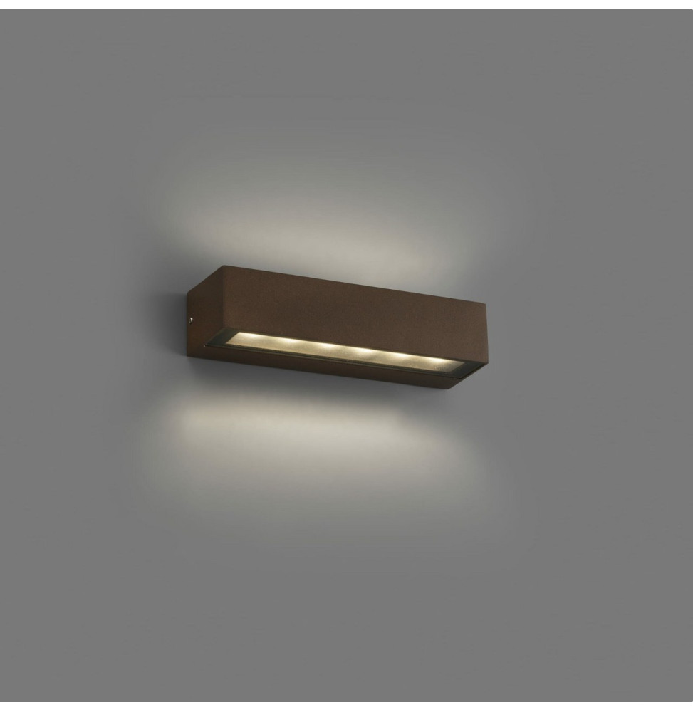FARO - Aplique DORO-13 LED 2x6,5W 3000K marrón oxido