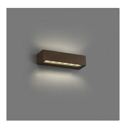 FARO - Aplique DORO-13 LED 2x6,5W 3000K marrón oxido