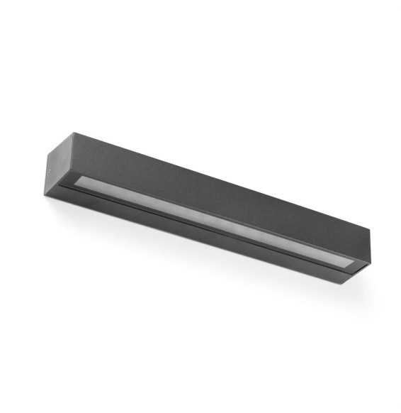 FARO - Aplique DORO-28 LED 2x14W 3000K gris oscuro