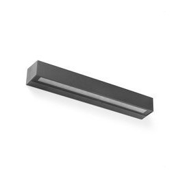 FARO - Aplique DORO-28 LED 2x14W 3000K gris oscuro